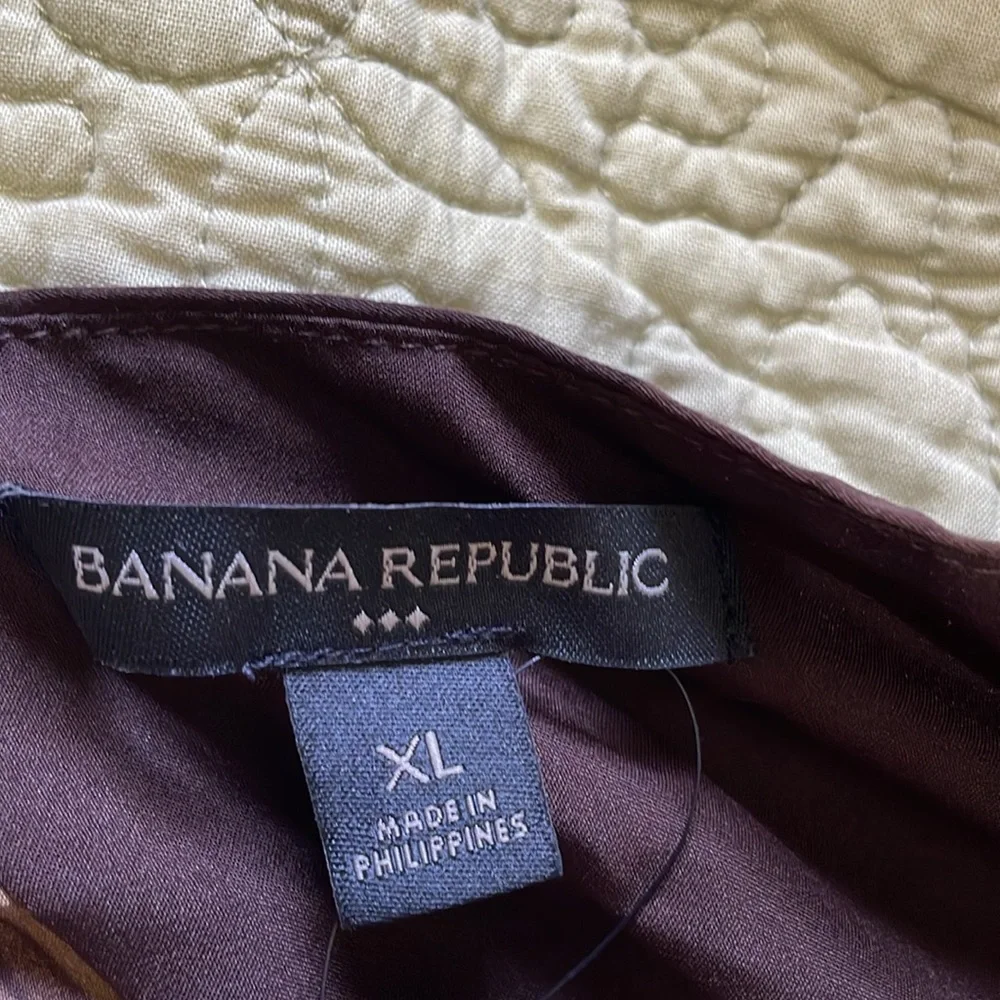 Banana republic plaid slip dress
